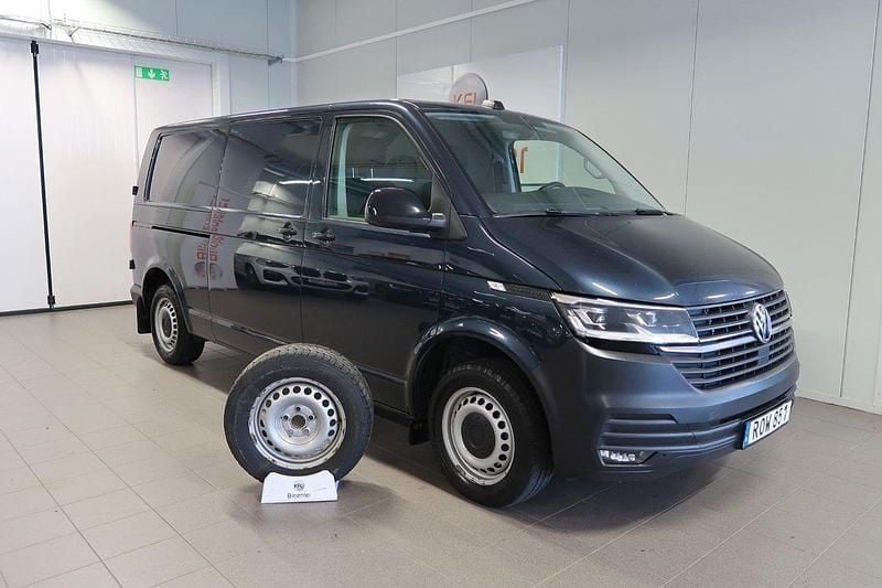 Blå Begagnad 2021 VW T6.1 Van | 249 900 kr (Bra pris) - Bild 1/3