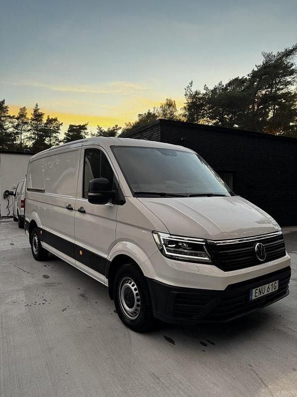 Vit Begagnad 2023 VW Crafter Van | 399 900 kr (Superpris) - Bild 1/4