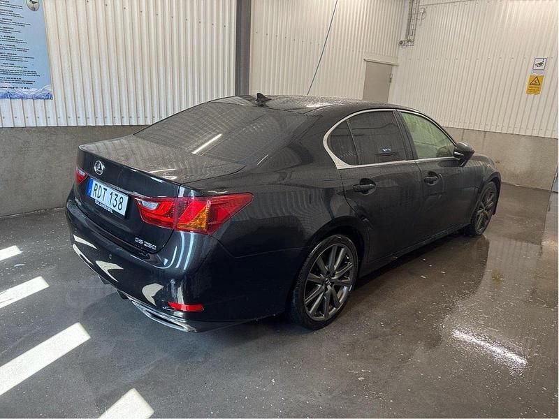 Svart Begagnad 2012 Lexus GS250 Executive Line Sedan | 179 000 kr - Bild 1/4