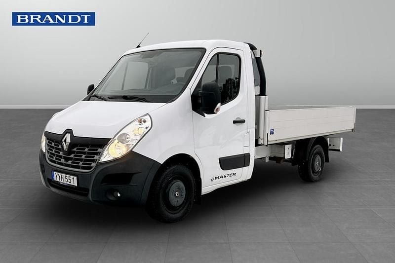 Vit Begagnad 2019 Renault Master Pickup | 269 900 kr - Bild 1/4