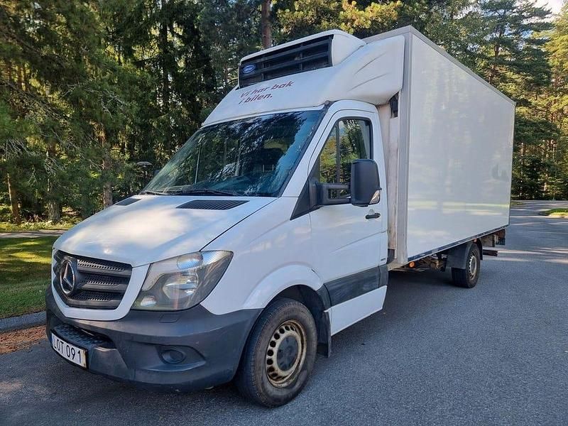 Vit Begagnad 2016 Mercedes Sprinter Van | 128 500 kr - Bild 1/4