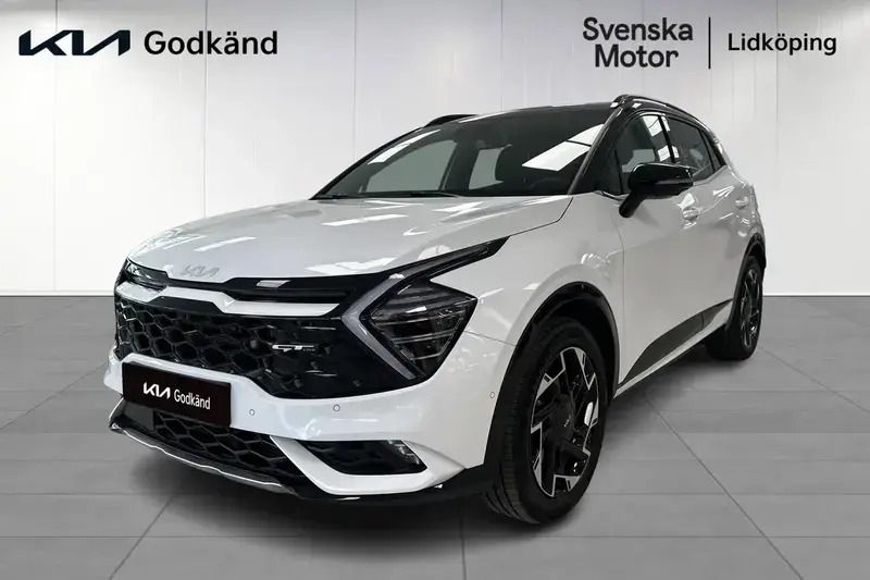Vit Begagnad 2024 Kia Sportage GT-Line SUV | 479 900 kr (Lite dyr) - Bild 1/4
