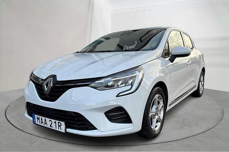 Vit Begagnad 2020 Renault Clio V Zen | 99 000 kr (Marknadspris) - Bild 1/4