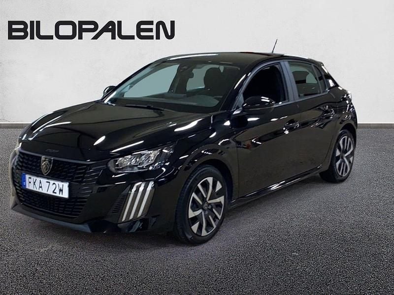 Begagnad Peugeot 208 75 HK (55 kW) 2024 Svart Halvkombi