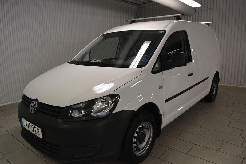 Vit Begagnad 2015 VW Caddy Maxi Minibuss | 109 000 kr (Bra pris) - Bild 1/3