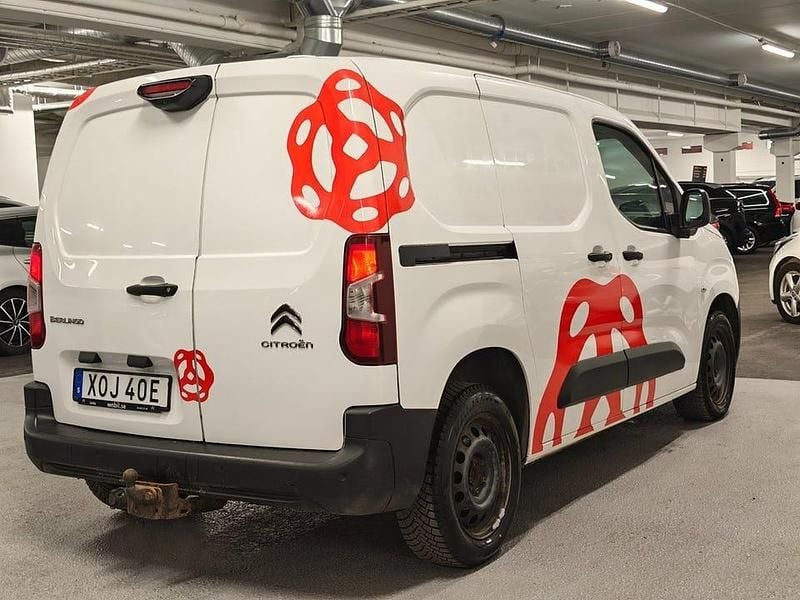 Begagnad Citroën Berlingo 102 HK (75 kW) 2020 Vit Minibuss