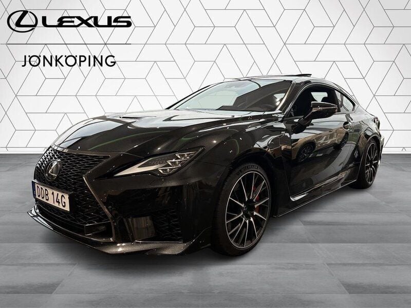 Svart Begagnad 2023 Lexus RC F Luxury Line Sportkupé | 899 900 kr - Bild 1/4