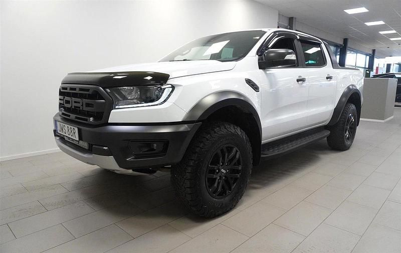 Vit (frozen white) Begagnad 2022 Ford Ranger Raptor Pickup | 484 900 kr (Marknadspris) - Bild 1/4
