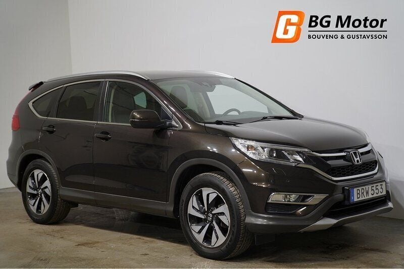 Brun Begagnad 2015 Honda CR-V Executive SUV | 174 800 kr (Marknadspris) - Bild 1/3