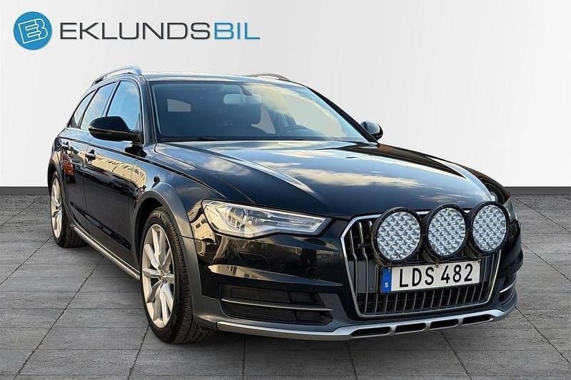 Begagnad Audi A6 Allroad S-Line 218 HK (160 kW) 2015 Svart Kombi