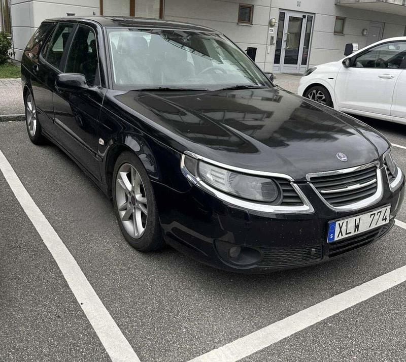 Svart Begagnad 2006 Saab 9-5 Aero Kombi | 25 000 kr (Superpris) - Bild 1/4