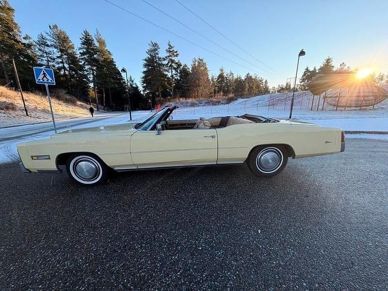 Gul Begagnad 1972 Cadillac Eldorado Sportkupé | 159 000 kr - Bild 1/4