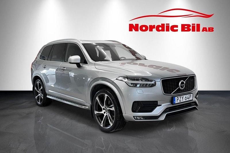 Silver Begagnad 2019 Volvo XC90 R-Design SUV | 389 900 kr (Marknadspris) - Bild 1/4