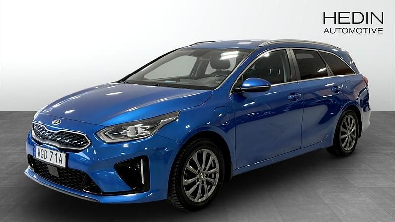 Begagnad Kia Ceed Sportswagon Advance 2021 Blå Kombi