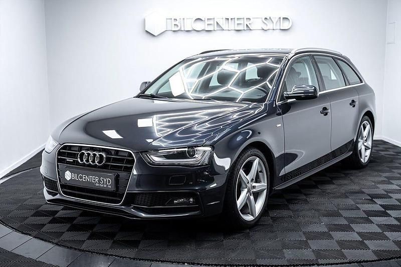 Blå Begagnad 2014 Audi A4 S-Line Kombi | 179 900 kr (Lite dyr) - Bild 1/4