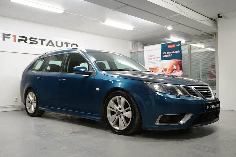 Begagnad Saab 9-3 Aero 201 HK (147 kW) 2009 Blå Kombi