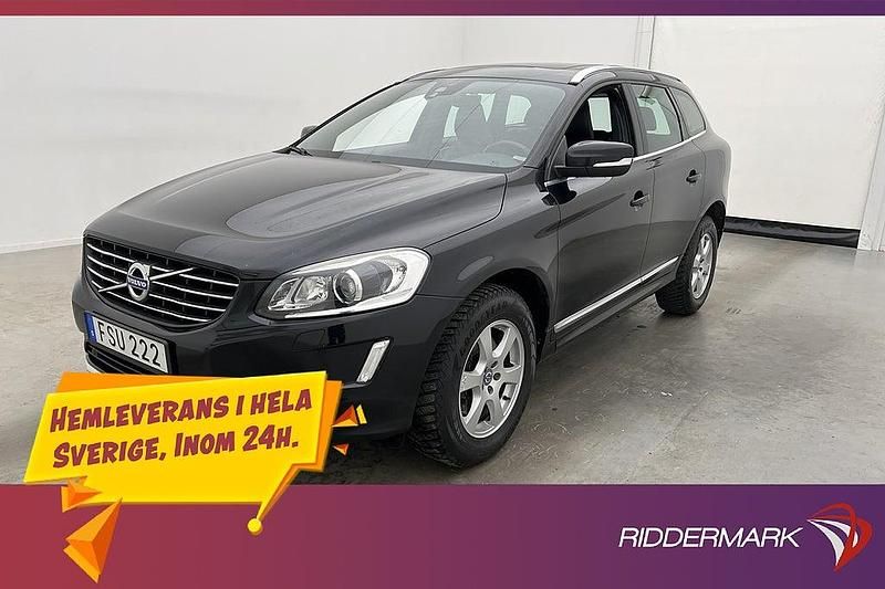 Svart Begagnad 2015 Volvo XC60 Summum SUV | 169 700 kr (Marknadspris) - Bild 1/3