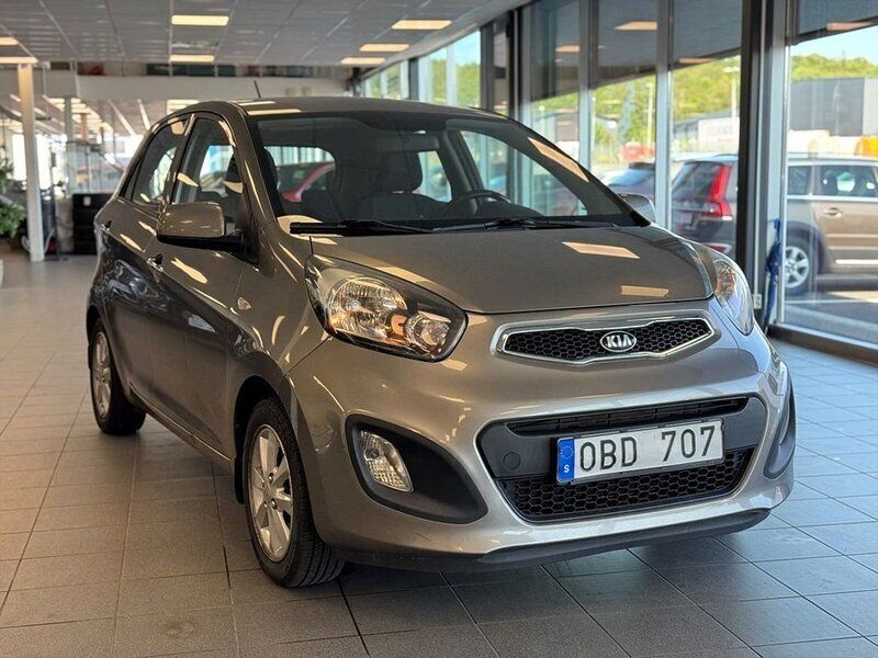 Grå Begagnad 2014 Kia Picanto Halvkombi | 59 900 kr (Marknadspris) - Bild 1/3