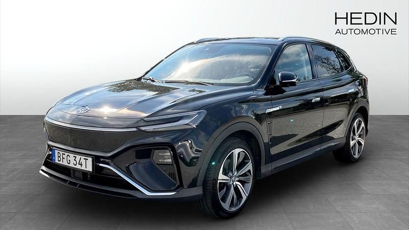 Svart (black) Begagnad 2022 MG Marvel R Luxury SUV | 254 900 kr - Bild 1/4