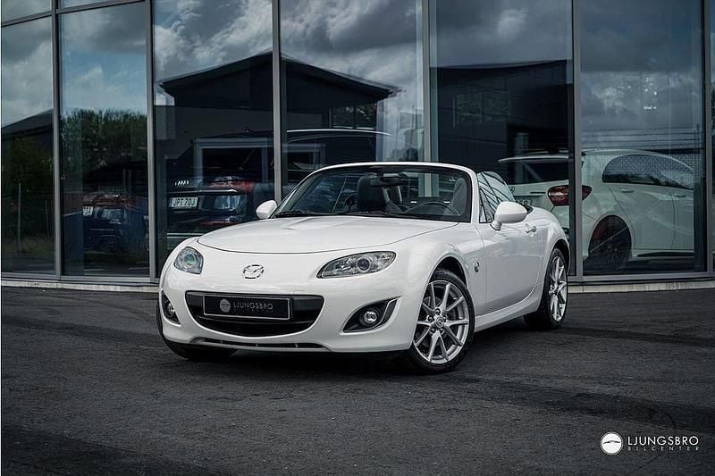 Vit Begagnad 2009 Mazda MX5 Edition Cab | 139 900 kr (Bra pris) - Bild 1/4