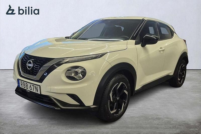 Vit Begagnad 2024 Nissan Juke SUV | 195 000 kr (Marknadspris) - Bild 1/3