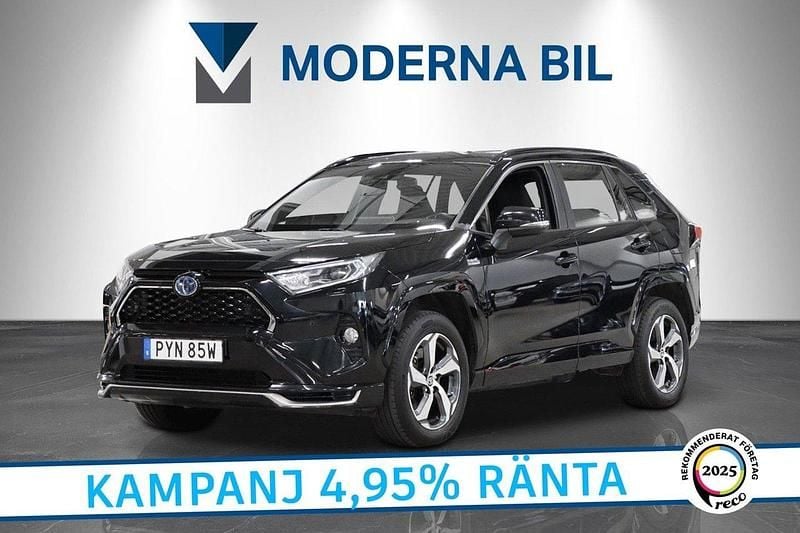Svart Begagnad 2021 Toyota RAV4 Hybrid SUV | 267 900 kr (Superpris) - Bild 1/4