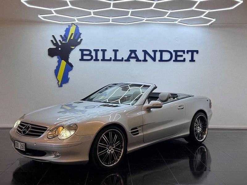 Silver Begagnad 2002 Mercedes SL500 Cab | 149 900 kr (Bra pris) - Bild 1/4