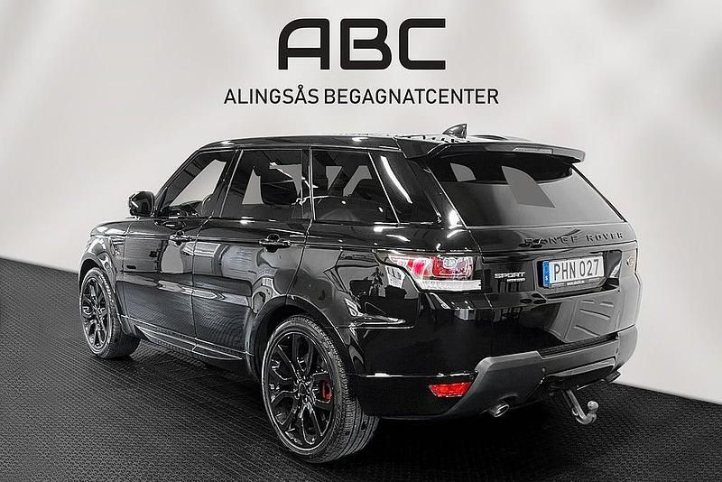 Begagnad Land Rover Range Rover Sport 340 HK (250 kW) 2017 Svart SUV