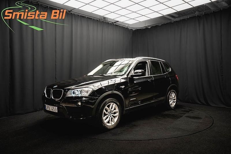 Svart Begagnad 2011 BMW X3 SUV | 164 900 kr (Marknadspris) - Bild 1/3