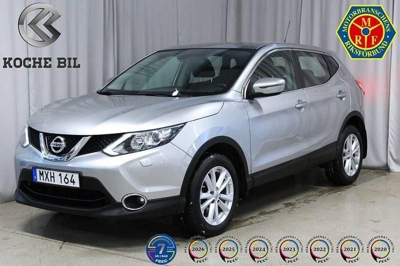 Begagnad Nissan Qashqai S 131 HK (96 kW) 2015 Silver SUV