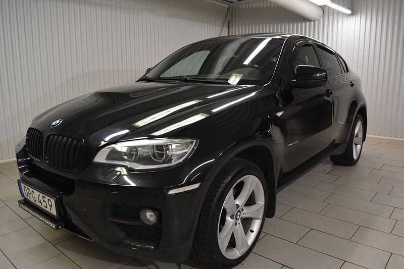 Svart Begagnad 2014 BMW X6 M Sport SUV | 189 000 kr (Marknadspris) - Bild 1/3