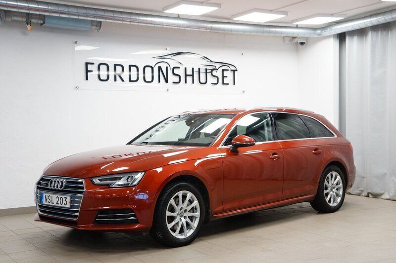 Röd Begagnad 2016 Audi A4 Proline Kombi | 179 000 kr (Marknadspris) - Bild 1/4