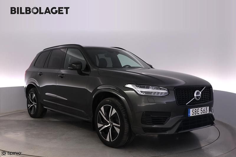 Begagnad Volvo XC90 R-Design 455 HK (334 kW) 2022 Mörkgrå SUV