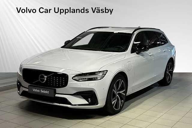 Vit Begagnad 2021 Volvo V90 R-Design Kombi | 419 900 kr (Lite dyr) - Bild 1/3