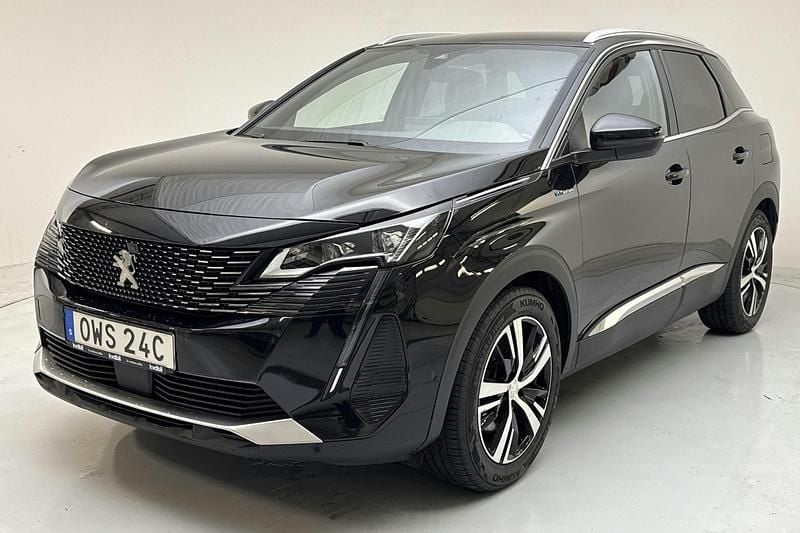 Svart Begagnad 2021 Peugeot 3008 GT Sedan | 239 000 kr - Bild 1/4