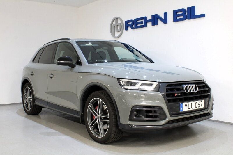 Grå Begagnad 2017 Audi SQ5 Black Edition SUV | 359 000 kr - Bild 1/4