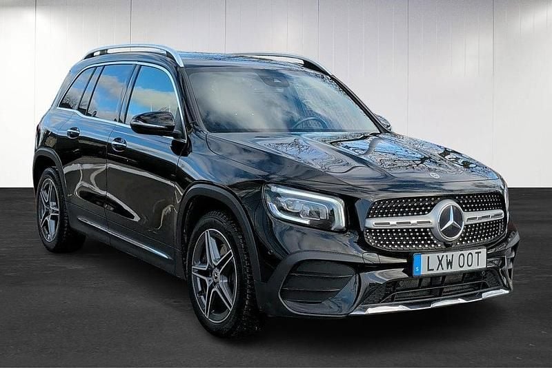 Begagnad Mercedes GLB220 AMG 190 HK (139 kW) 2022 Svart SUV