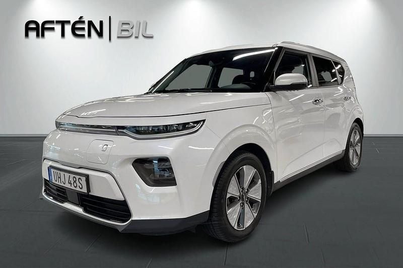 Vit Begagnad 2022 Kia Soul EV Advance SUV | 219 800 kr (Marknadspris) - Bild 1/3