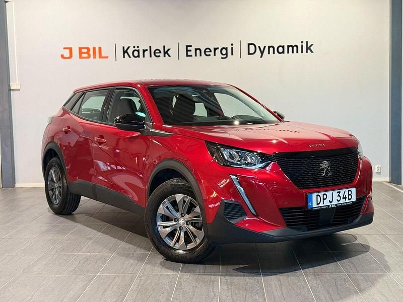 Röd Begagnad 2022 Peugeot 2008 Active SUV | 219 900 kr (Marknadspris) - Bild 1/4