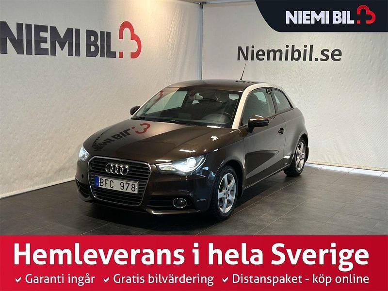 Brun Begagnad 2010 Audi A1 Proline Halvkombi | 89 900 kr (Marknadspris) - Bild 1/3