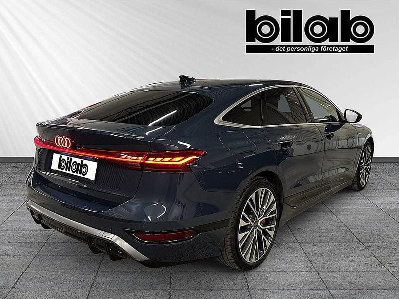 Begagnad Audi A6 e-tron S-Line 2025 Mörkblå Halvkombi