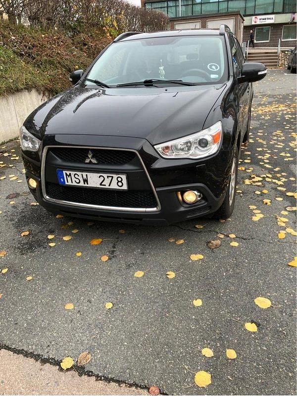 Svart Begagnad 2012 Mitsubishi ASX Active SUV | 49 900 kr (Marknadspris) - Bild 1/4