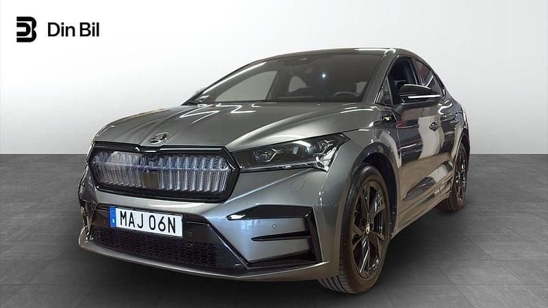 Grå Ny 2024 Skoda Enyaq iV SUV | 559 900 kr (Marknadspris) - Bild 1/4