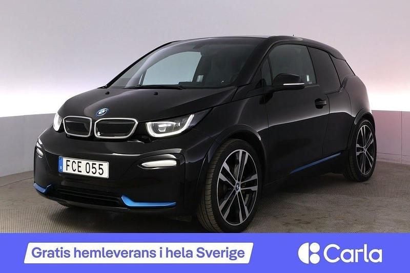 Svart Begagnad 2018 BMW i3 Comfort Edition Halvkombi | 144 990 kr (Bra pris) - Bild 1/4