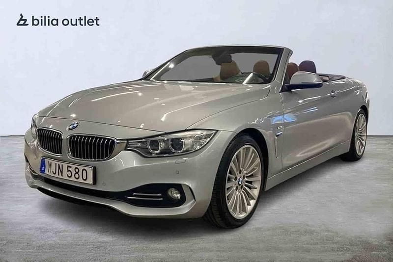 Silver Begagnad 2014 BMW 428 Cab | 234 900 kr - Bild 1/1