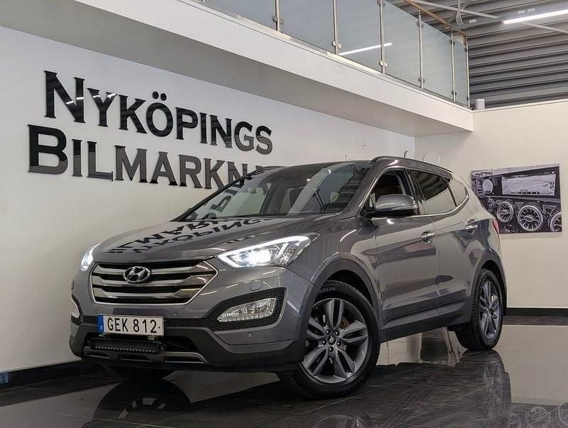 Begagnad Hyundai Santa Fe Premium 197 HK (144 kW) 2015 Silver SUV