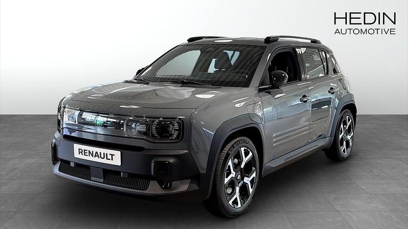 Grå (grey) Ny 2025 Renault 4 E-Tech Techno SUV | 434 900 kr - Bild 1/4