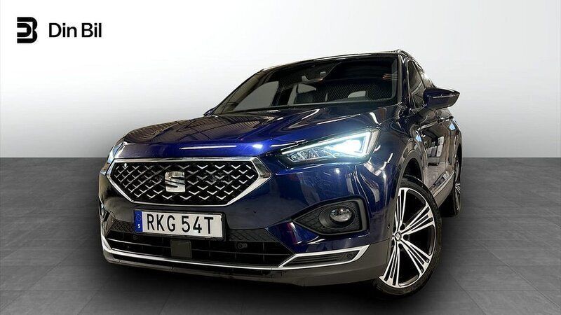 Blå Begagnad 2019 Seat Tarraco 4Drive SUV | 269 000 kr (Lite dyr) - Bild 1/4
