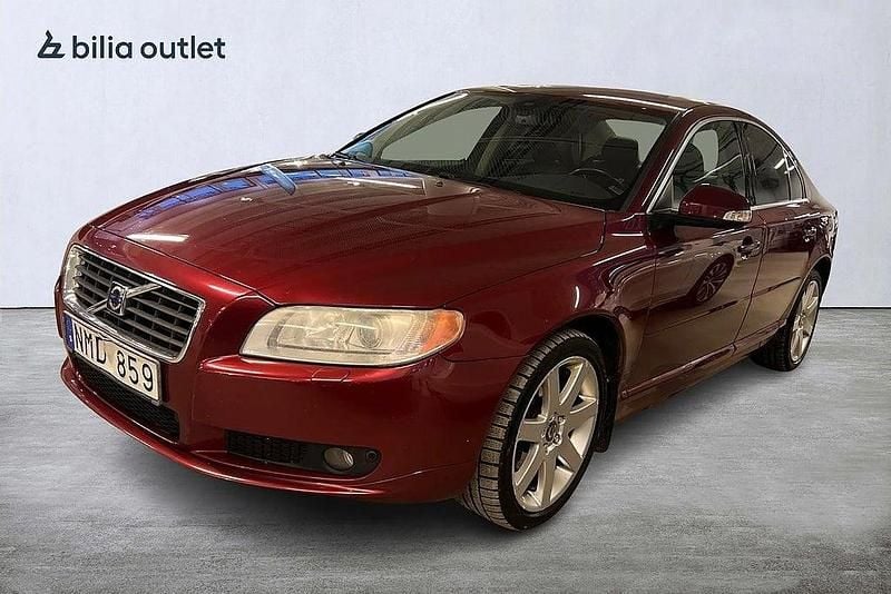 Begagnad Volvo S80 2008 Röd Sedan