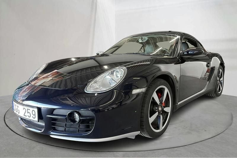 Mörkblå Begagnad 2007 Porsche Cayman Sportkupé | 280 000 kr - Bild 1/4
